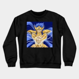 camus the gold saint of aquarius in saint seiya Crewneck Sweatshirt